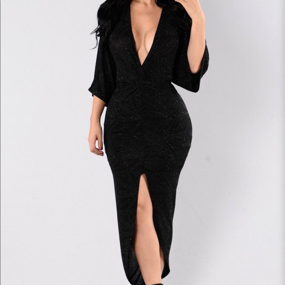 Fashion Nova Black Dress